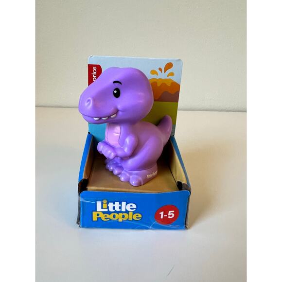 Fisher-Price Little People T-Rex Dinosaur Figure Toy NEW - Picture 1 of 4